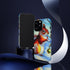 A Squirrel Decorates the Forest for Christmas - Impact Resistant Phone Case